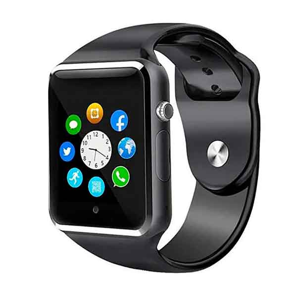 Relógio inteligente smartwatch bluetooth digital preto rel0003b Clearance