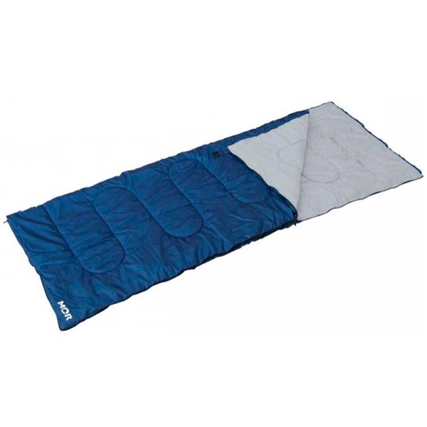 Saco de Dormir Mor Solteiro com Extensão 2,20m Azul 003552