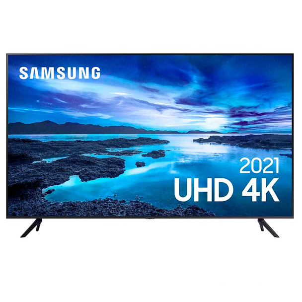 Smart TV 55" LED Samsung UHD Crystal 4K Wi-Fi Bluetooth HDR Alexa Built in...